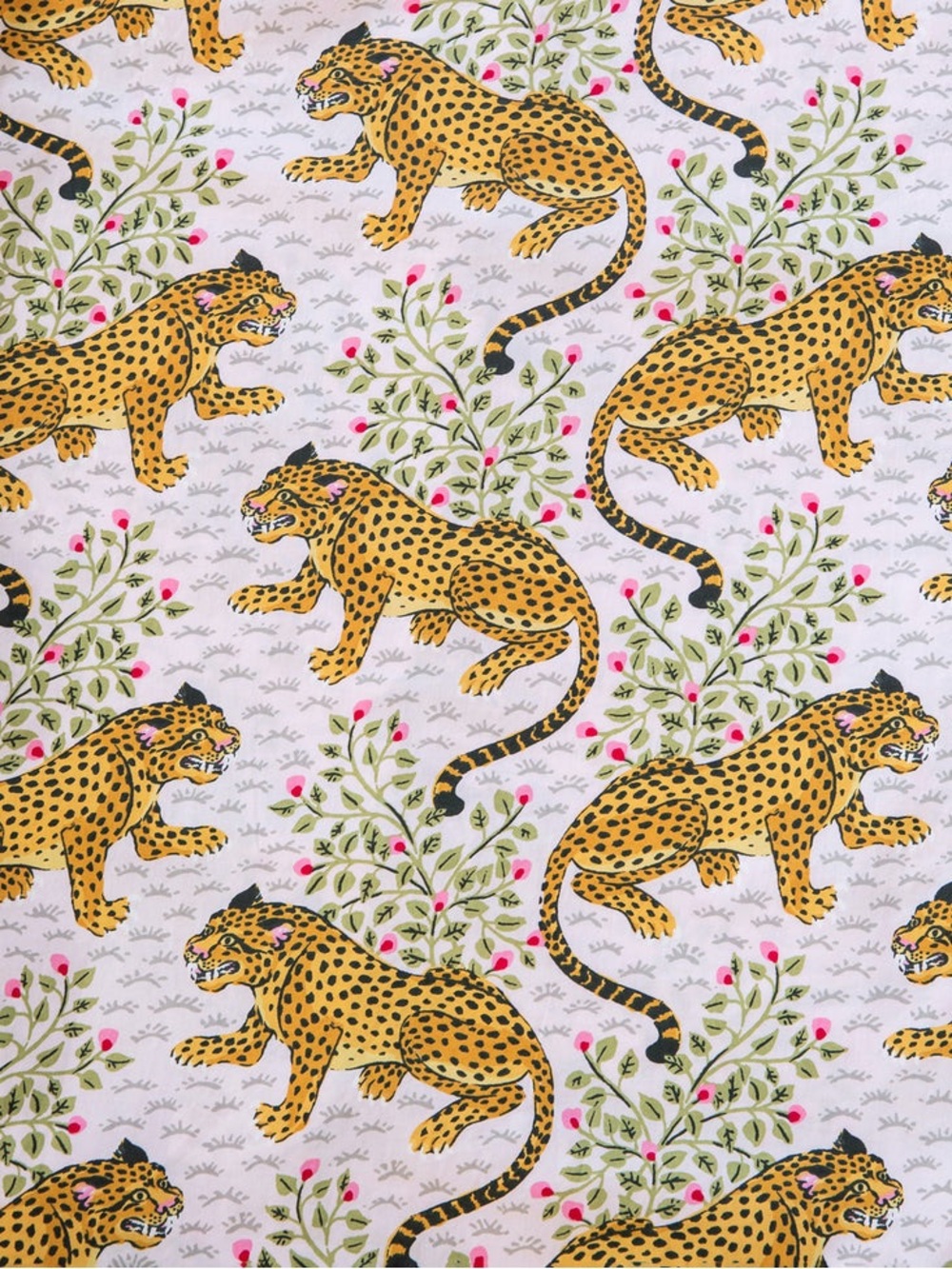 Printfresh Long PJ Set in Bagheera Blush - Picture 2 of 5